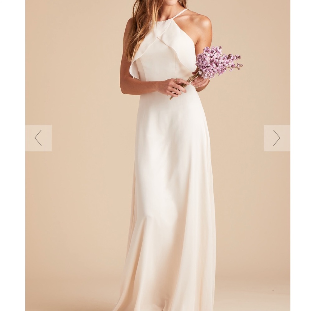 Birdy grey champagne bridesmaid dress - 3 s